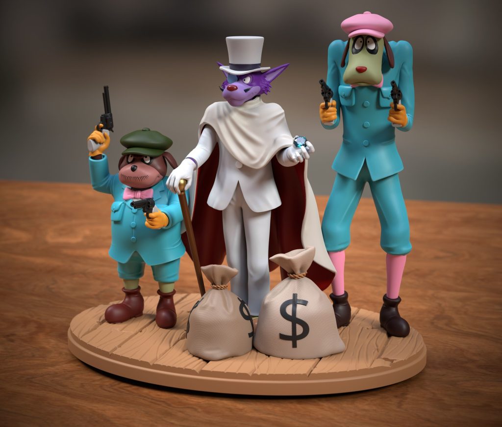 Moriarty gang 3D print model